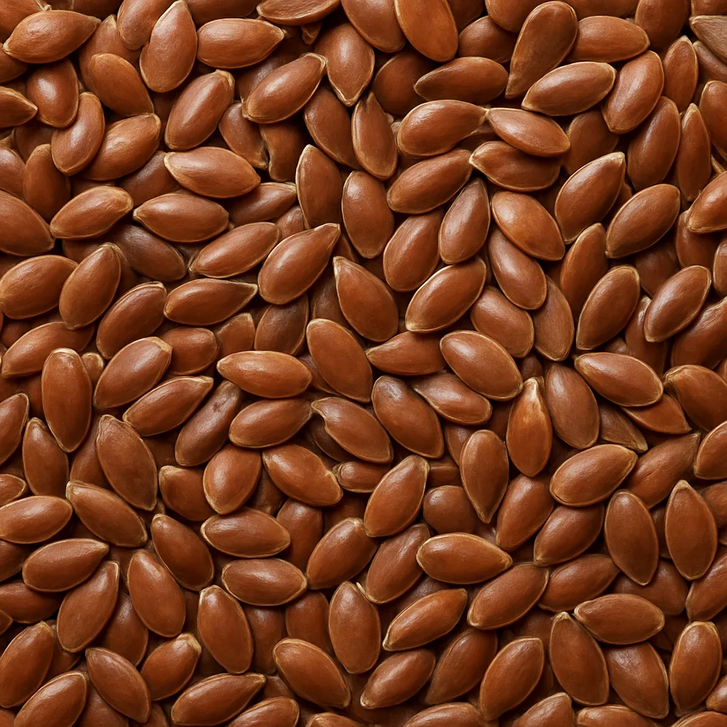 Flaxseed supplement ingredient that aids glucose regulation and supports healthy blood sugar levels
